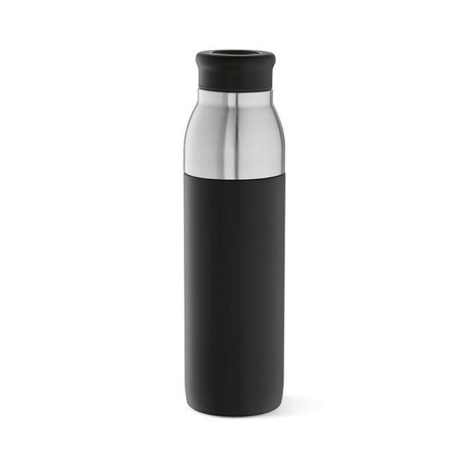 Botella de acero bicolor con efecto metal y vivos colores 720ml
