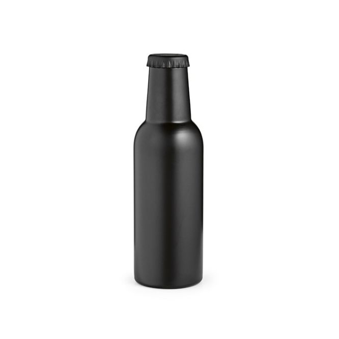 Botella con diseño de botellín de cerveza con tapón antigoteo 350ml