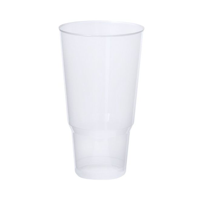 Vaso reutilizable con logotipo y acabado translúcido 1,2L