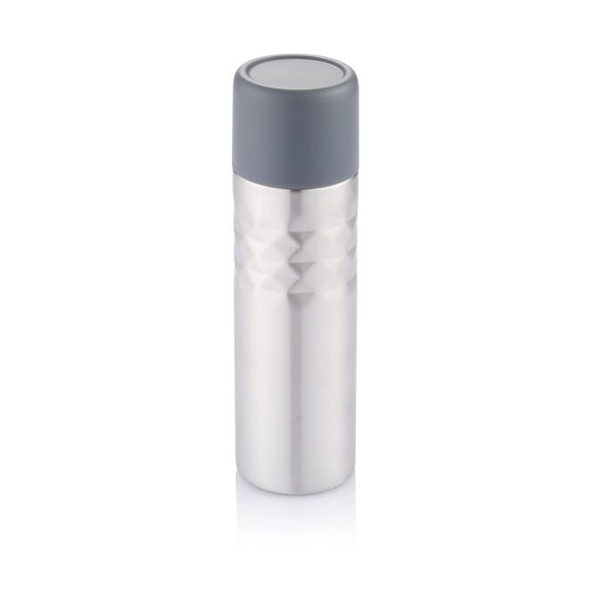 Termos personalizados con un diseño moderno en color gris 500ml