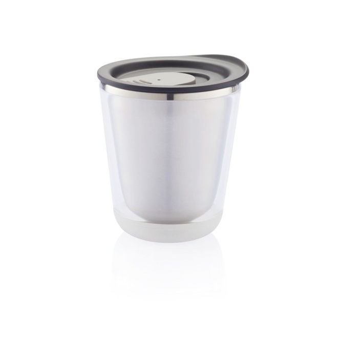 Tazas termo personalizadas compactas de acero inoxidable 227ml