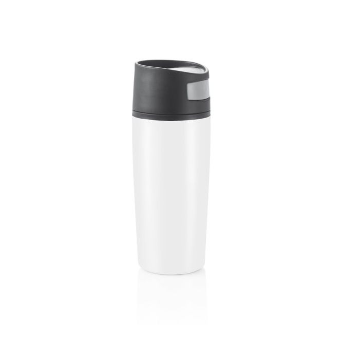 Termo promocional con práctica apertura para beber 300ml
