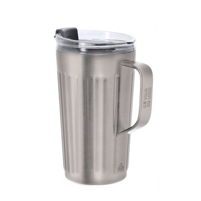 Vaso termo elegante con asa lateral 350ml