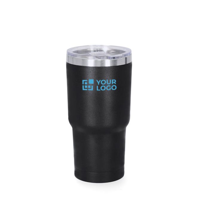 Vaso termo con tapa y dosificador hecho de acero inox 530ml