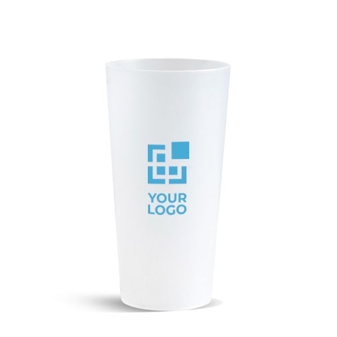 Vasos reutilizables de plástico para festivales 600ml