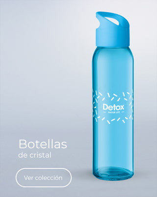 Botellas de vidrio personalizadas