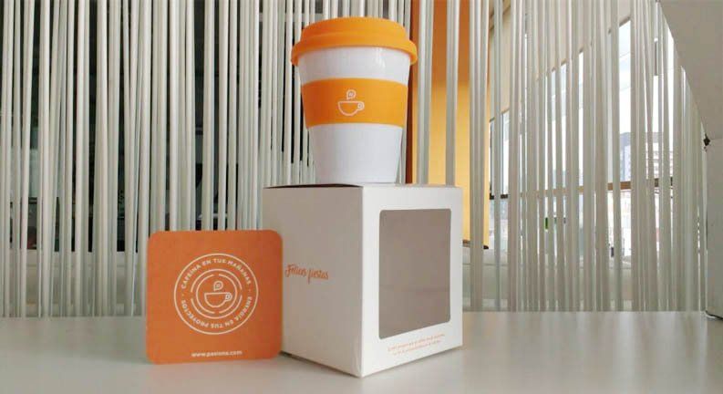 Taza personalizada para empresa Pasiona Taza personalizada para empresa Pasiona